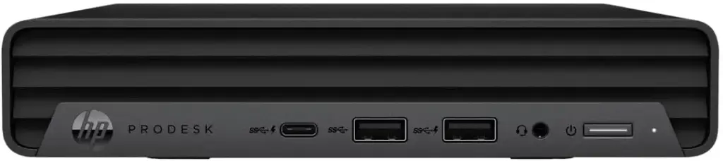 HP ProDesk 600 G6 - Mini desktop - Core i5 10600T / 2.4 GHz - RAM 8 GB - SSD 512 GB - NVMe, TLC - UHD Graphics 630 - GigE - WLAN: 802.11a/b/g/n/ac/ax, Bluetooth 5.1 - Win 10 Pro 64-bit - monitor: none - keyboard: US - 2F5X8EP