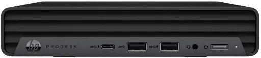 [831170] HP ProDesk 600 G6 - Mini desktop - Core i5 10600T / 2.4 GHz - RAM 8 GB - SSD 512 GB - NVMe, TLC - UHD Graphics 630 - GigE - WLAN: 802.11a/b/g/n/ac/ax, Bluetooth 5.1 - Win 10 Pro 64-bit - monitor: none - keyboard: US - 2F5X8EP